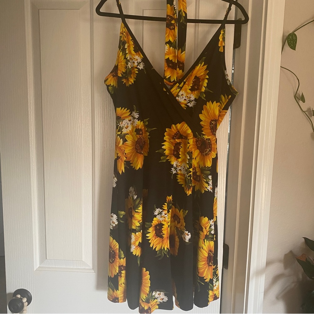 3 yellow sundresses